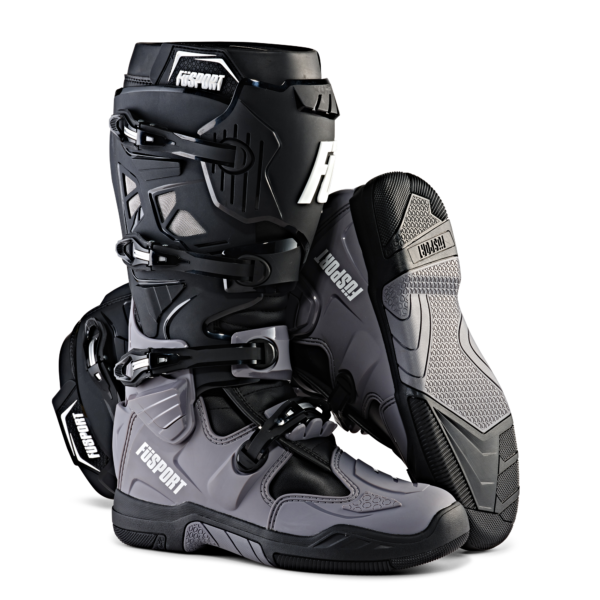 FüSport XP2 motocross boots – grey black
