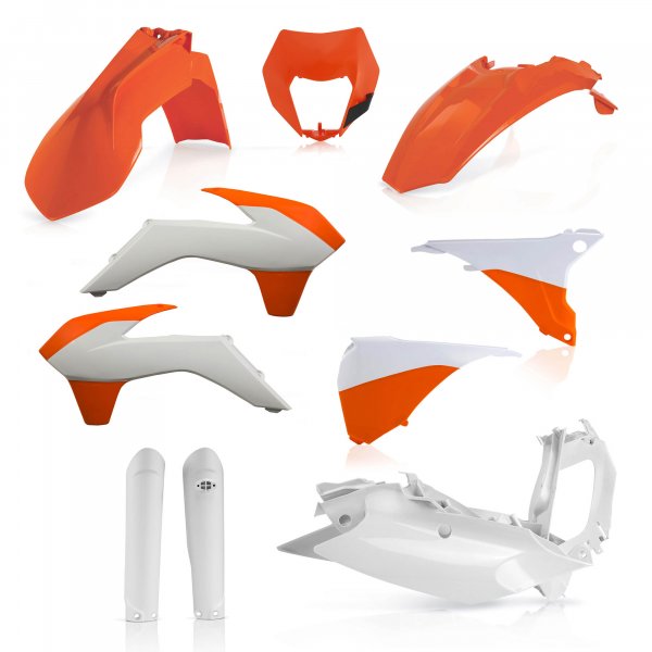 Acerbis original plastic kit for KTM EXC and EXC-F 2016 models
