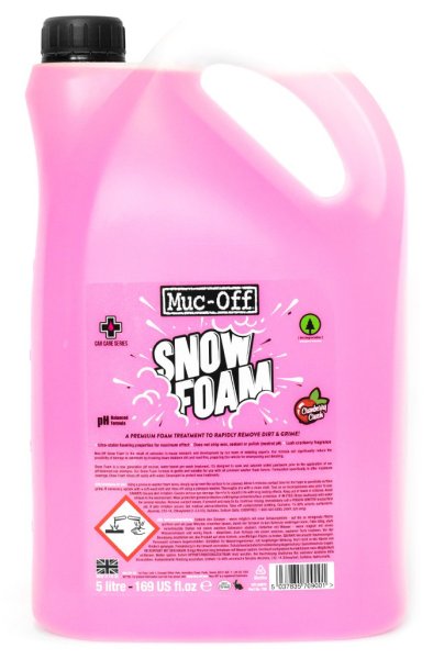 Muc-Off motorcycle snow foam cleaner 5 litre container