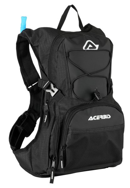Acerbis H2O-X Hydration Pack Black 3L front angled view