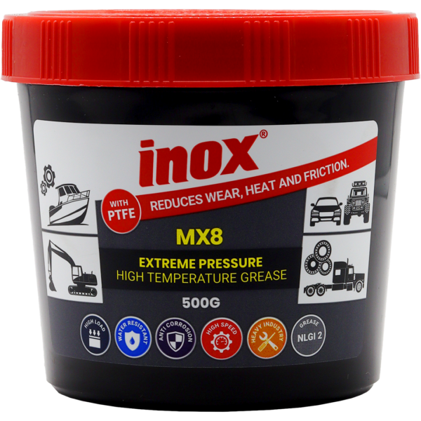INOX MX8 PTFE Grease 500g heavy duty motorcycle grease for bearings and maintenance