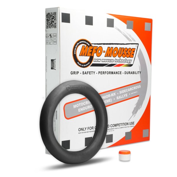 Mefo Mousse 10 Inch 60/100-10 to 70/100-10 Minicross Front/Rear Mousse Tube — CCES Australia